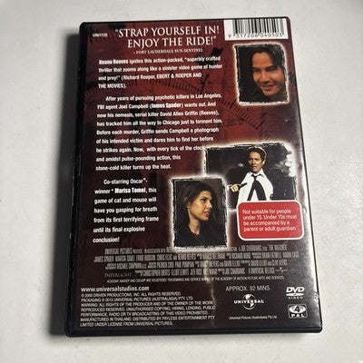 The Watcher (DVD, 2000) James Spader, Keanu Reeves, Marisa Tomei, Region 4