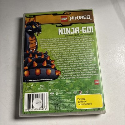 Lego Ninjago - Masters of Spinjitzu : Series 2 : Vol 4 (DVD, 2011) Region 4,2