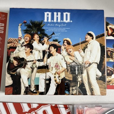 West -  A.H.O. Audio Hang Out (CD + Blu-ray, 2025, 2-Disc) Japan Obi