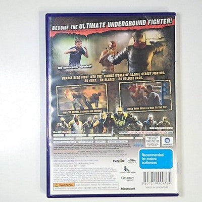 Fighters Uncaged (Microsoft Xbox 360, 2010) PAL Complete