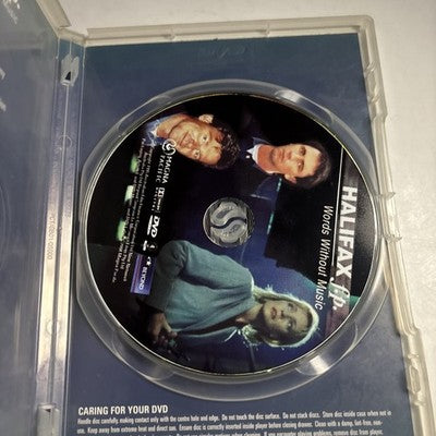 Halifax F.P - Words Without Music (DVD, 1995) Region 4