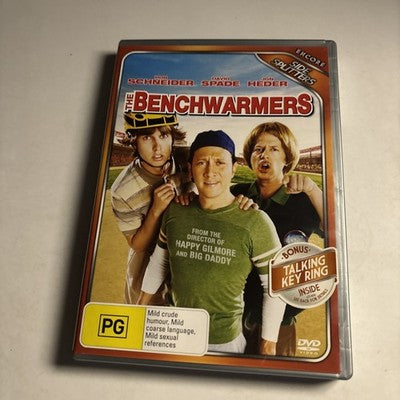 The Benchwarmers With Talking Key Ring (DVD, 2006) Rob Schneider, Region 4