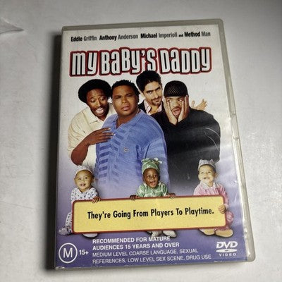 My Baby's Daddy (DVD, 2004) Michael Imperioli, Method Man, Region 4