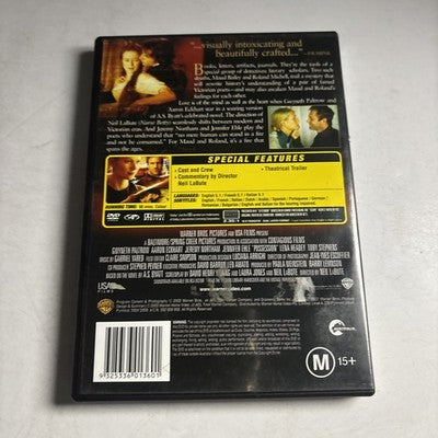 Possession (DVD, 2002) Gwyneth Paltrow, Aaron Eckhart Region 4