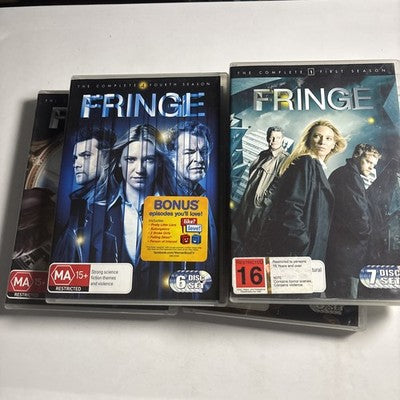 Fringe : Season 1 2 3 4 (DVD, 2008, 25-Disc) Region 4
