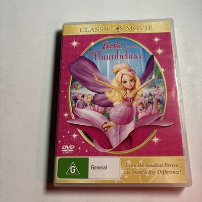 Barbie Thumbelina (DVD, 2008) Region 4,2