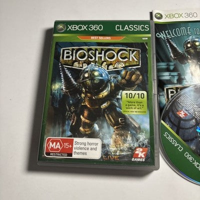 Bioshock Microsoft Xbox 360 Manual PAL