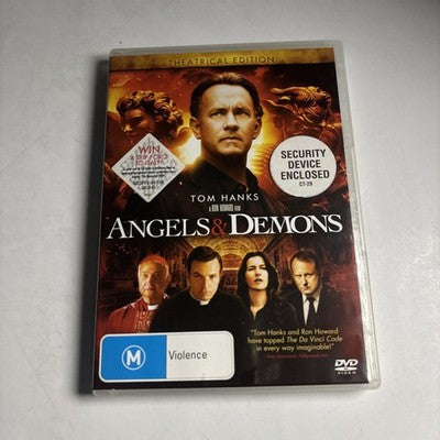 Angels & Demons (Theatrical Edition, DVD, 2009) Tom Hanks Region 4