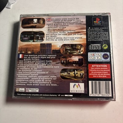 The Last Report Sony Playstation 1 PS1 Manual PAL