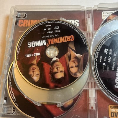 Criminal Minds : Season 1 (DVD, 2005) Region 4