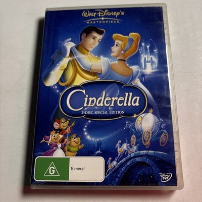 Cinderella - Special Edition (DVD, 1950) Disney Region 4