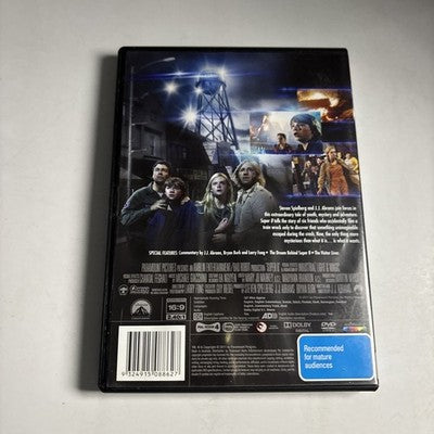 Super 8 (DVD, 2011) Kyle Chandler, Joel Mckinnon Miller, Zach Mills Region 4 NEW