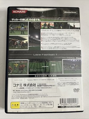 World Soccer Winning Eleven 8 2004 PS2 Sony PlayStation NTSC-J Japanese Complete