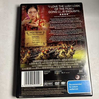 Curse of the Golden Flower (DVD, 2006) Chow Yun Fat, Gong Li Region 4