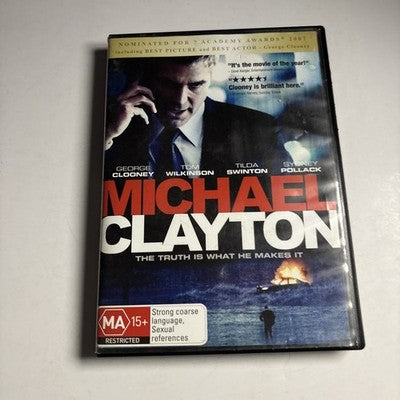 Michael Clayton (DVD, 2007) George Clooney Region 4