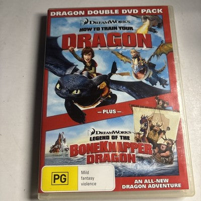 How to Train Your Dragon / Legend Of The Boneknapper Dragon (DVD, 2010) Region 4