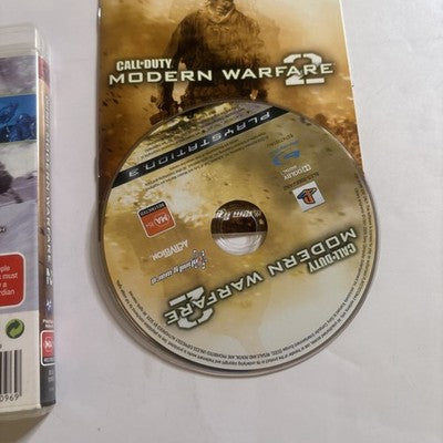 Call of Duty: Modern Warfare 2 (Sony PlayStation 3, 2009) PS3 Manual
