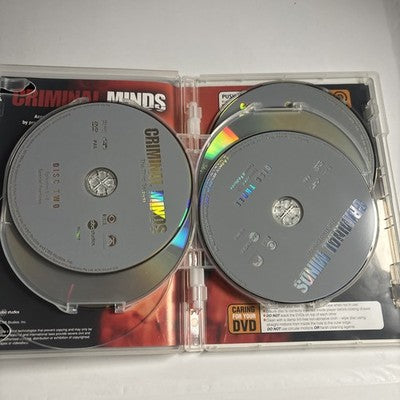 Criminal Minds : Season 3 (DVD, 2005) Region 4