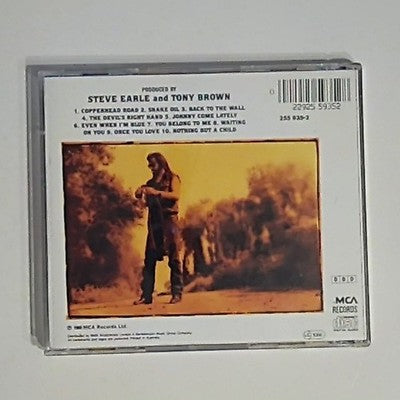 Steve Earle – Copperhead Road (CD, 1988) Europe 255935-2