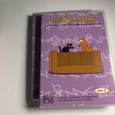 The Simpsons : Season 3 (DVD, 1991) Region 4