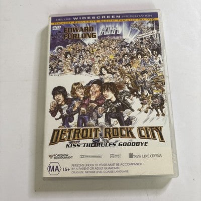 Detroit Rock City (DVD, 1999) Edward Furlong Region 4 NEW
