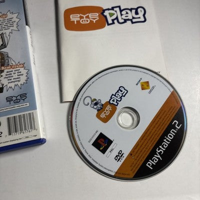 EyeToy: Play (Sony PlayStation 2, 2003) Ps2 Manual PAL