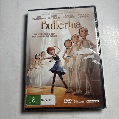 Ballerina (DVD, 2016) Elle Fanning, Dane DeHaan, Region 4 *New Sealed*