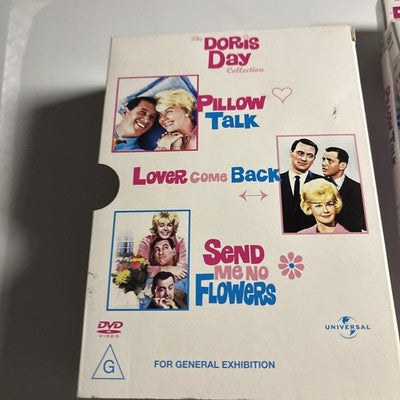 Doris Day: Lover Come Back / Pillow Talk / Send Me No Flowers (DVD) Region 4,2