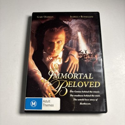Immortal Beloved (DVD, 1994) Gary Oldman, Isabella Rossellini Region 4