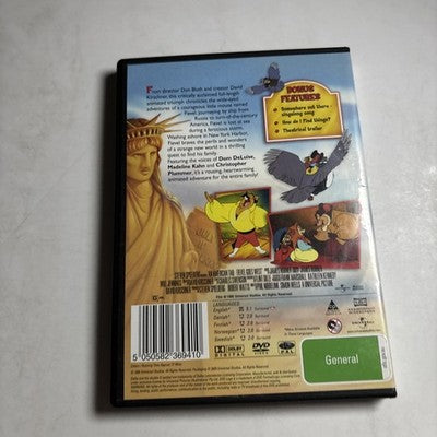 An American Tail (DVD, 1986) Region 4,2
