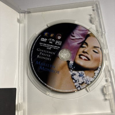 Gentlemen Prefer Blondes (DVD, 1953) Marilyn Monroe Region 4