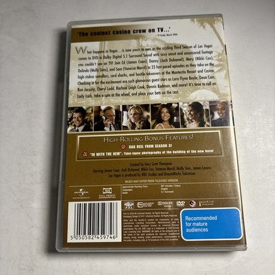 Las Vegas : Season 3 (DVD, 2004) Region 4,2