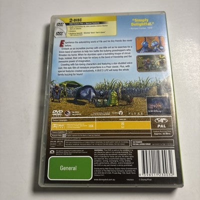 A Bug's Life (DVD, 1998) Kevin Spacey, Region 4