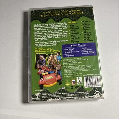 The Wiggles - Wiggly Safari (DVD, 2002) Steve Irwin Region 4