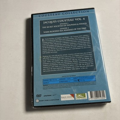 Jacques Cousteau Volume 4 DVD All Regions *New Sealed*