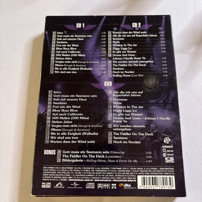 Santiano - Mit Den Gezeiten: Live Der O2 World Hamburg CD + DVD 2014 All Region