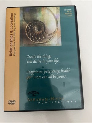 The Art Of Allowing: Relationship & Cocreation (DVD)  Jerry Hicks  All Regions