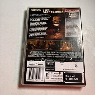Hostel (DVD, 2005) Jay Hernandez, Eythor Gudjonsson, Region 4