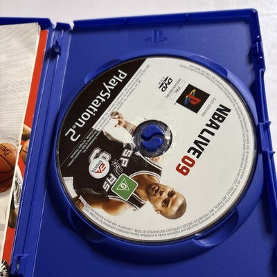 NBA Live 09 Playstation 2 Game PS2 PAL