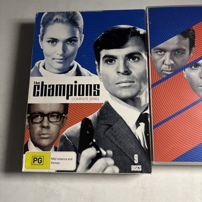 The Champions - Complete Series (DVD, 1968) Region 4