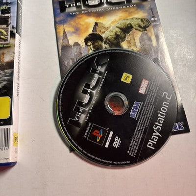 The Incredible Hulk -  PS2 PlayStation 2 Game Complete With Manual PAL