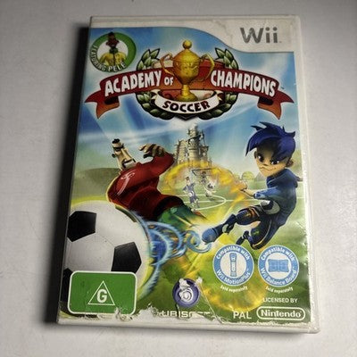 Academy of Champions Soccer Nintendo Wii Game PAL