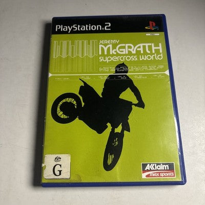 Jeremy McGrath Supercross World – Sony PlayStation 2 PS2 PAL