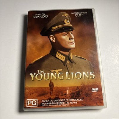 The Young Lions (DVD, 1958) Marlon Brando, Montgomery Clift Region 4 NEW