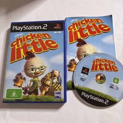 Disney’s Chicken Little • PlayStation 2 PS2 Game (2005) PAL Manual