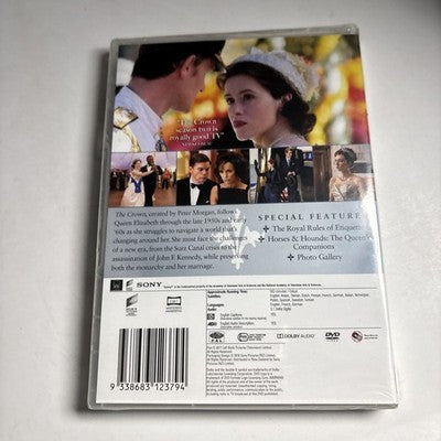 The Crown : Season 2 (DVD, 2017) Region 4,2 *New Sealed*