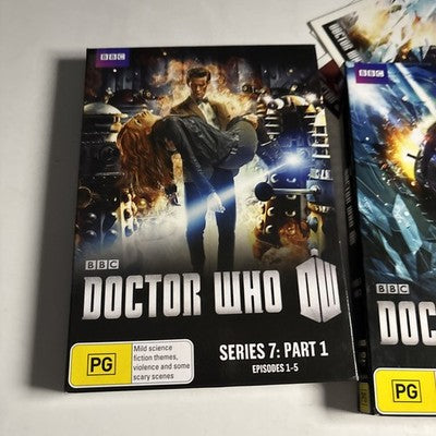 Doctor Who : Series 7 : Part 1 & 2 (DVD, 2011, 5-Disc) Region 4