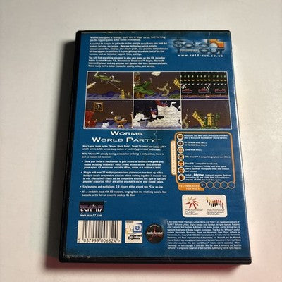 Worms World Party PC CD ROM