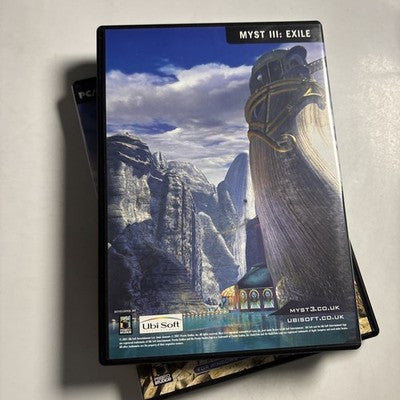 Myst III : Exile  PC/Mac 4-Disc CDROM With Manual