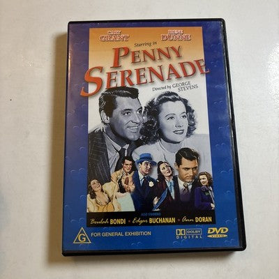 Penny Serenade (DVD, 1941) Cary Grant All Regions NEW